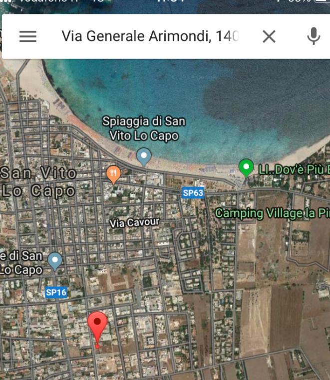 Le Case Di Palma San Vito Lo Capo Exteriör bild